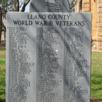 Llano County TX WWII Veterans Memorial2.JPG