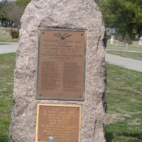 Mills County TX WWII Korea and Vietnam Wars Monument  .JPG