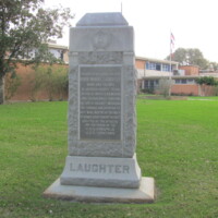 Irwin Laughter Incursion in Mexico 1916 Monument Jackson TX.JPG