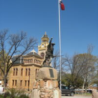 Llano County TX WWI Doughboy Monument6.JPG