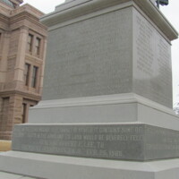 Hoods TX Brigade Civil War Memorial Austin6.JPG